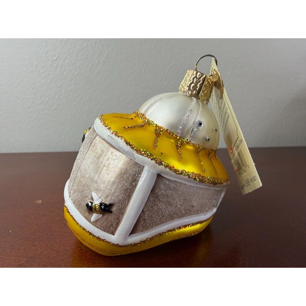 2018 Old World Christmas Beekeeper's Hood Ornament 36227 NWT With Box - Picture 2 of 8